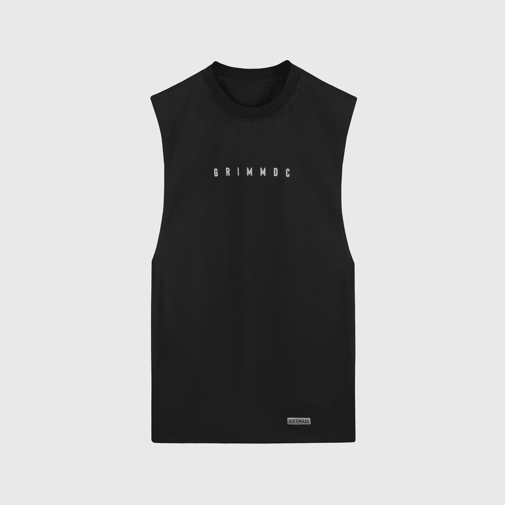 Grimm DC essential tank top // Black