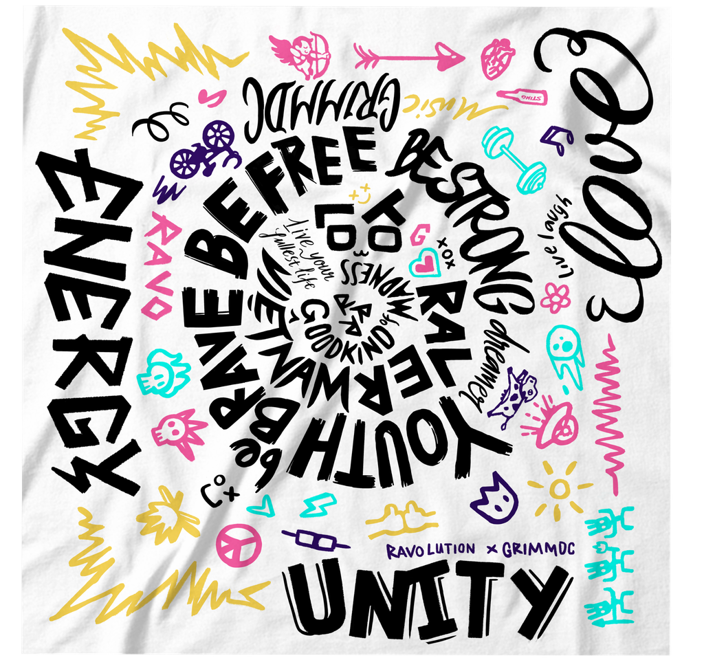 Khăn lụa cao cấp Unity // CÓ BỒ // Ravo x Grimm DC