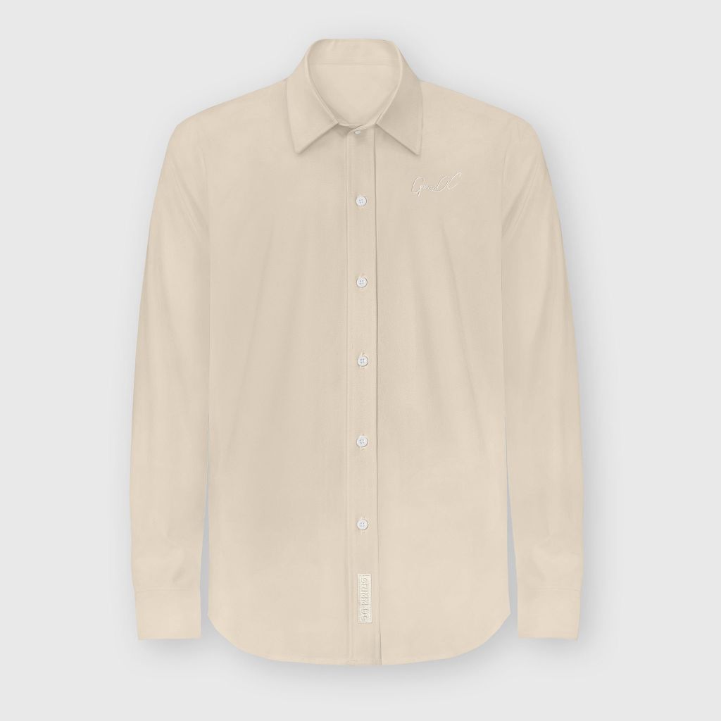 Ivory 14th shirt a.k.a Sơ mi 14th // Latte beige