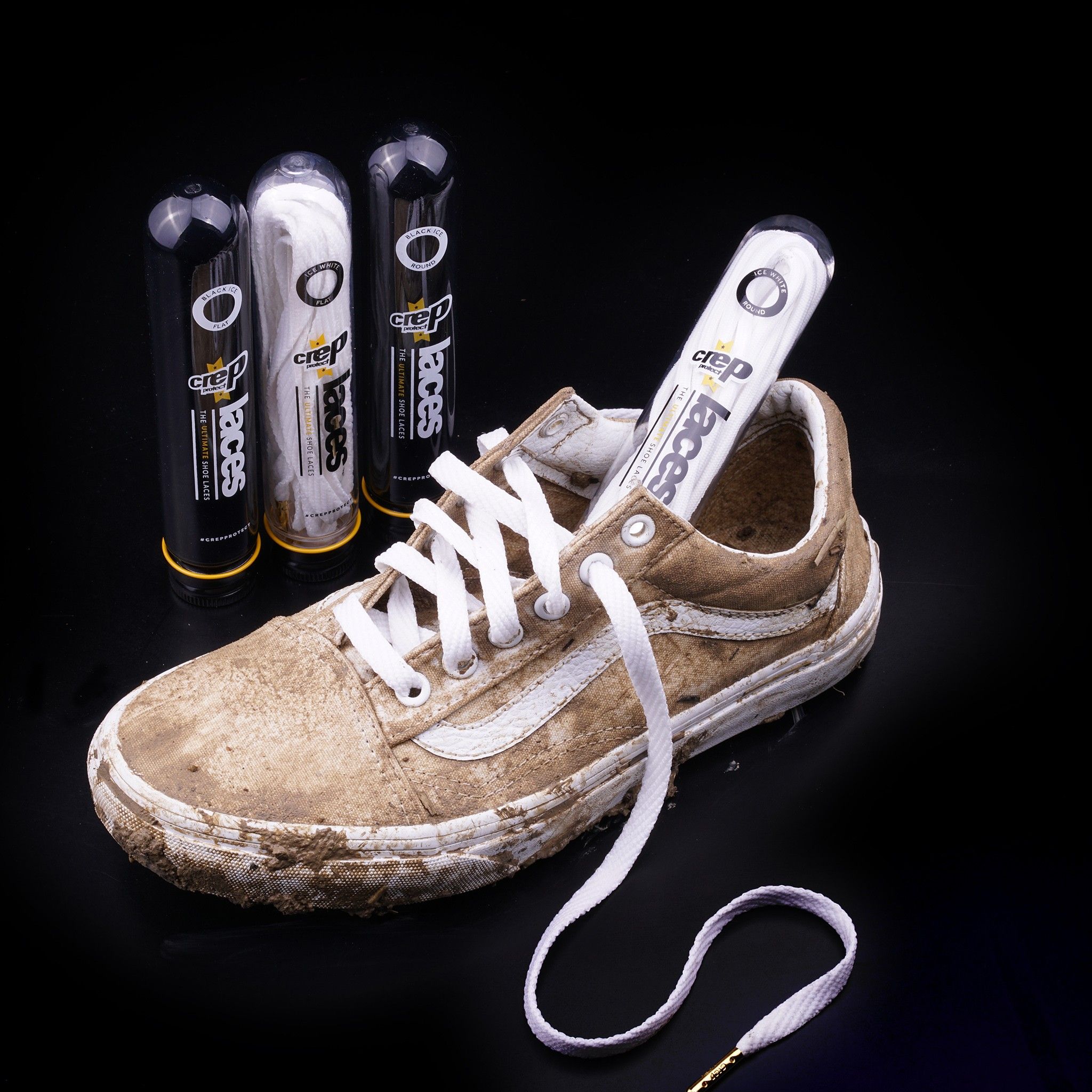 crep protect flat laces