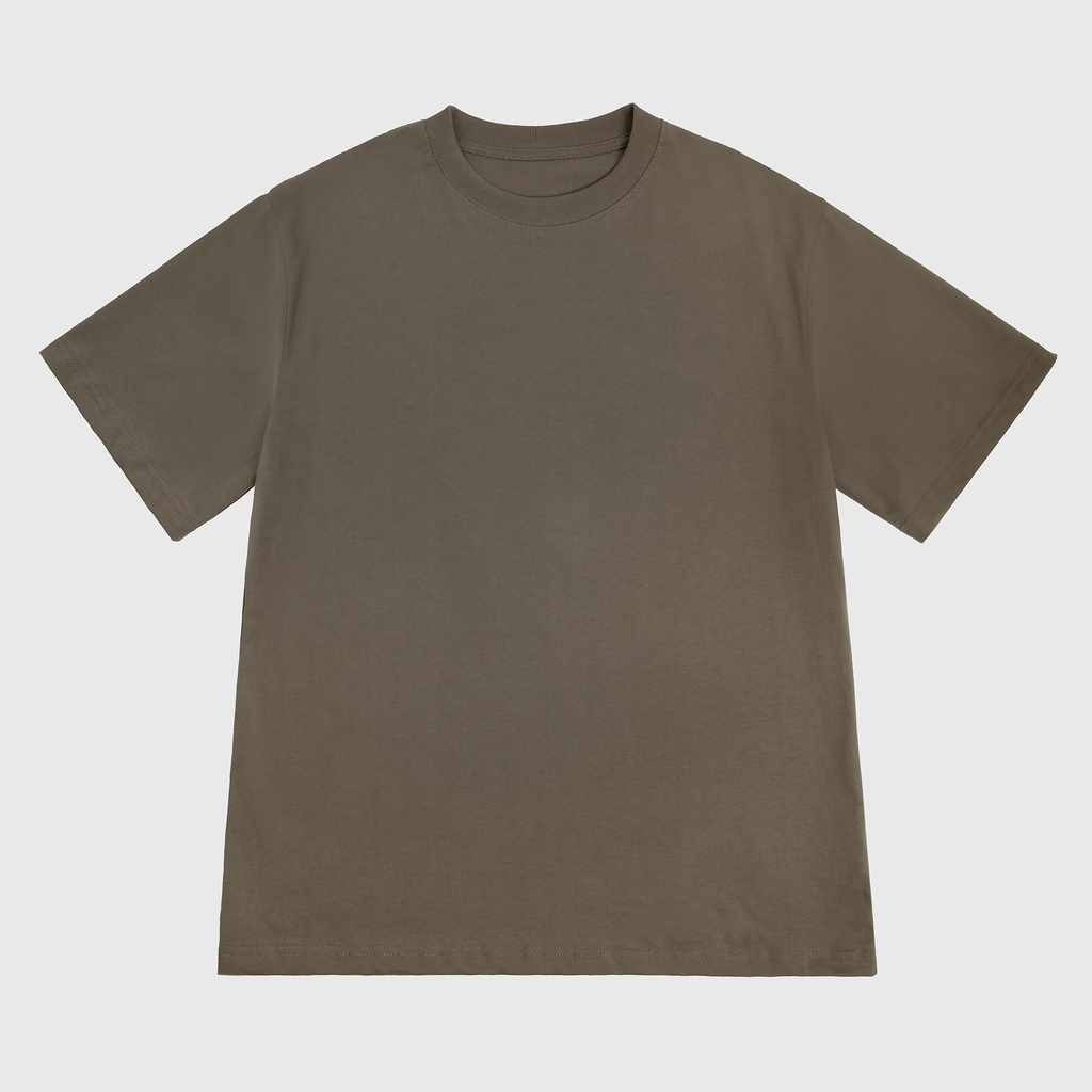 Áo thun trơn Basic // Winter caribou