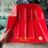 Xẻng nhựa kích thước 42x38cm, dày bền, nặng 700g - Tungtrangagri