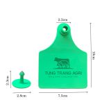 Thẻ tai Bò TPU 10x7,5cm