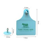 Thẻ tai Bò TPU 10x7,5cm