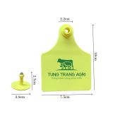 Thẻ tai Bò TPU 10x7,5cm