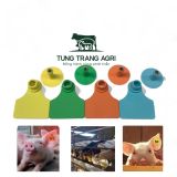 Thẻ tai Lợn chất liệu TPU, kích thước 5x4cm tungtrangagri