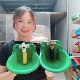 Máng nước cho Dê Cừu van đồng van nhưa bán tự động