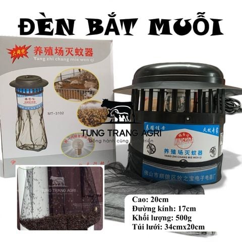 Đèn bắt muỗi dùng cho trang trại