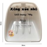 Xẻng nhựa kích thước 42x38cm, dày bền, nặng 700g - Tungtrangagri