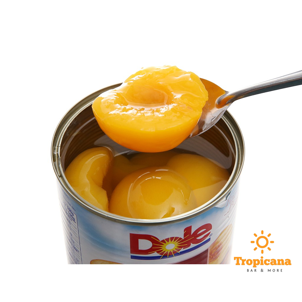  Đào Ngâm Dole – Lon 820g 