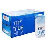  THÙNG Sữa Tươi Tiệt Trùng Ít Đường TH true MILK 1L 