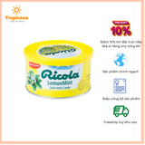  Kẹo thảo mộc Chanh & Bạc hà Ricola - Hộp 100gr 