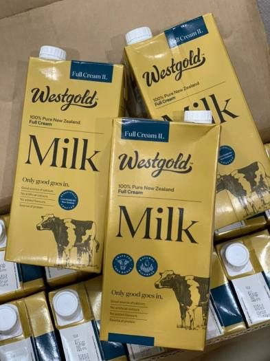  THÙNG Sữa tươi Full Cream WestGold - 12 Hôp 1L 