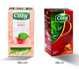  Cozy TRÀ túi lọc ĐÀO/ VẢI - Hộp 25 túi 