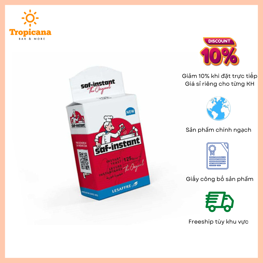  Men lạt Instant đỏ 500g - Men đầu đếp lạt 