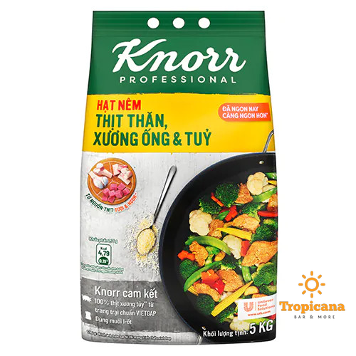 Knorr Hạt Nêm Từ Thịt - Gói 5kg 