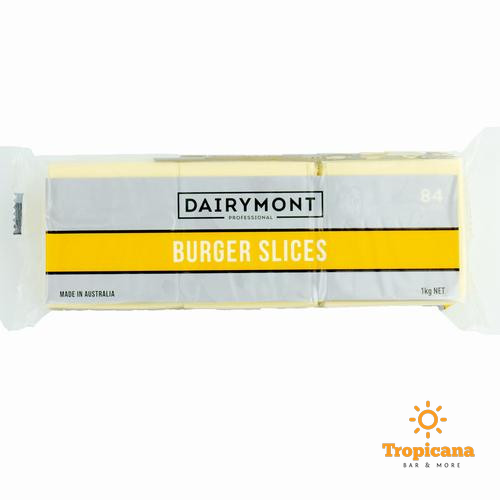  Phô mai cắt lát không màu DAIRYMONT - 1kg (84 lát) 