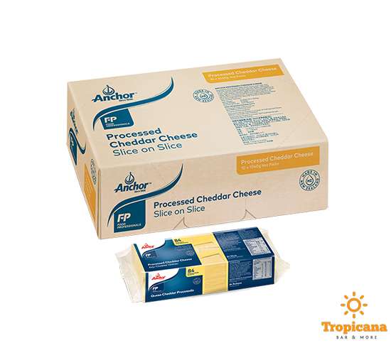  Phô mai lát Cheddar Anchor New Zealand 84 lát - Gói 1040g 