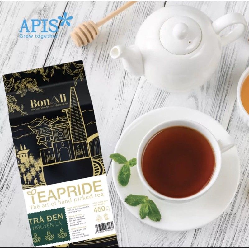  Trà Đen Nguyên Lá Teapride - Gói 450gr 