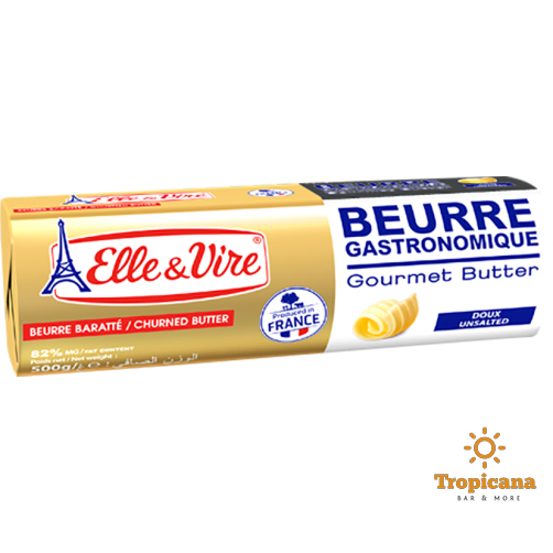  Bơ cuộn lạt Elle&Vire 82% béo - Thỏi 250gr 