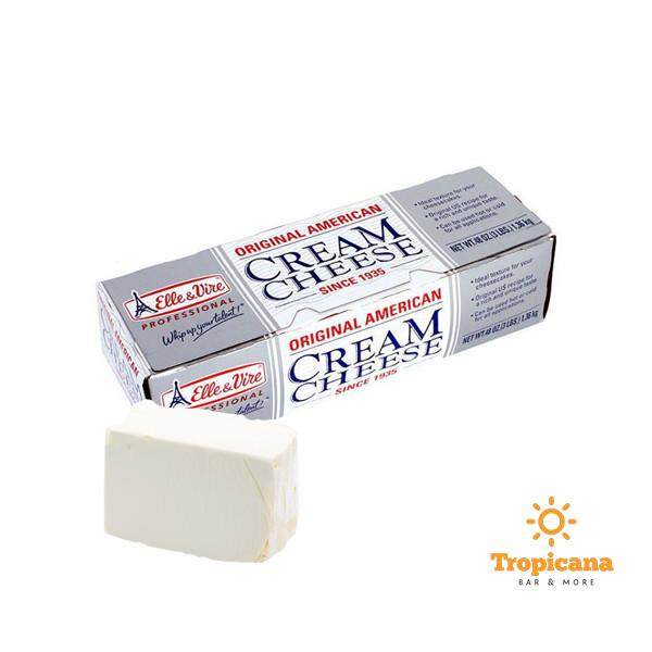  Cream cheese Elle & Vire - Khối 1,36kg 