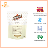  Couverture Chocolate TRẮNG dạng NÚT 27.8% Van Houten - Gói 1.5kg  [KHÁCH ĐẶT HỎA TỐC TRÁNH CHẢY SOCOLA] 