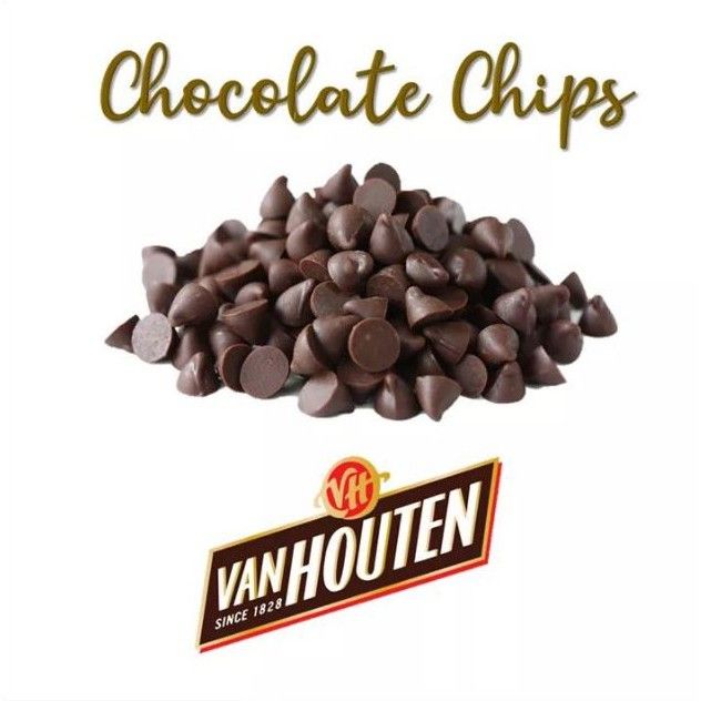  Socola chip hạt to Vanhouten (Malaysia) nguyên chất - Túi 100g || 200g || 500g || 1kg [GIẢM THÊM 11% KHI ĐẶT HÀNG TRỰC TIẾP] 