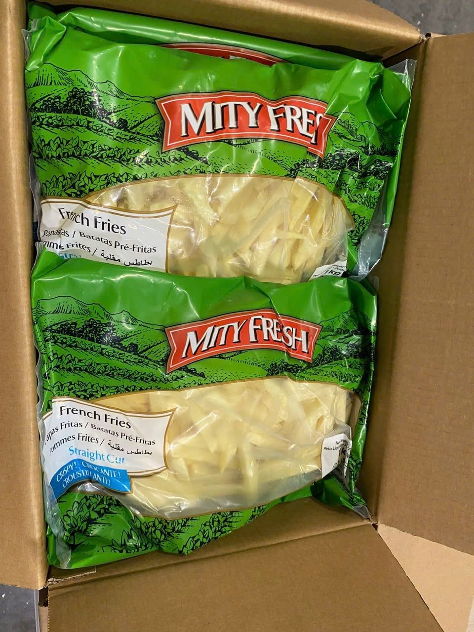  Khoai Tây Cắt Sợi 10mm Mity Fresh - Gói 1kg 