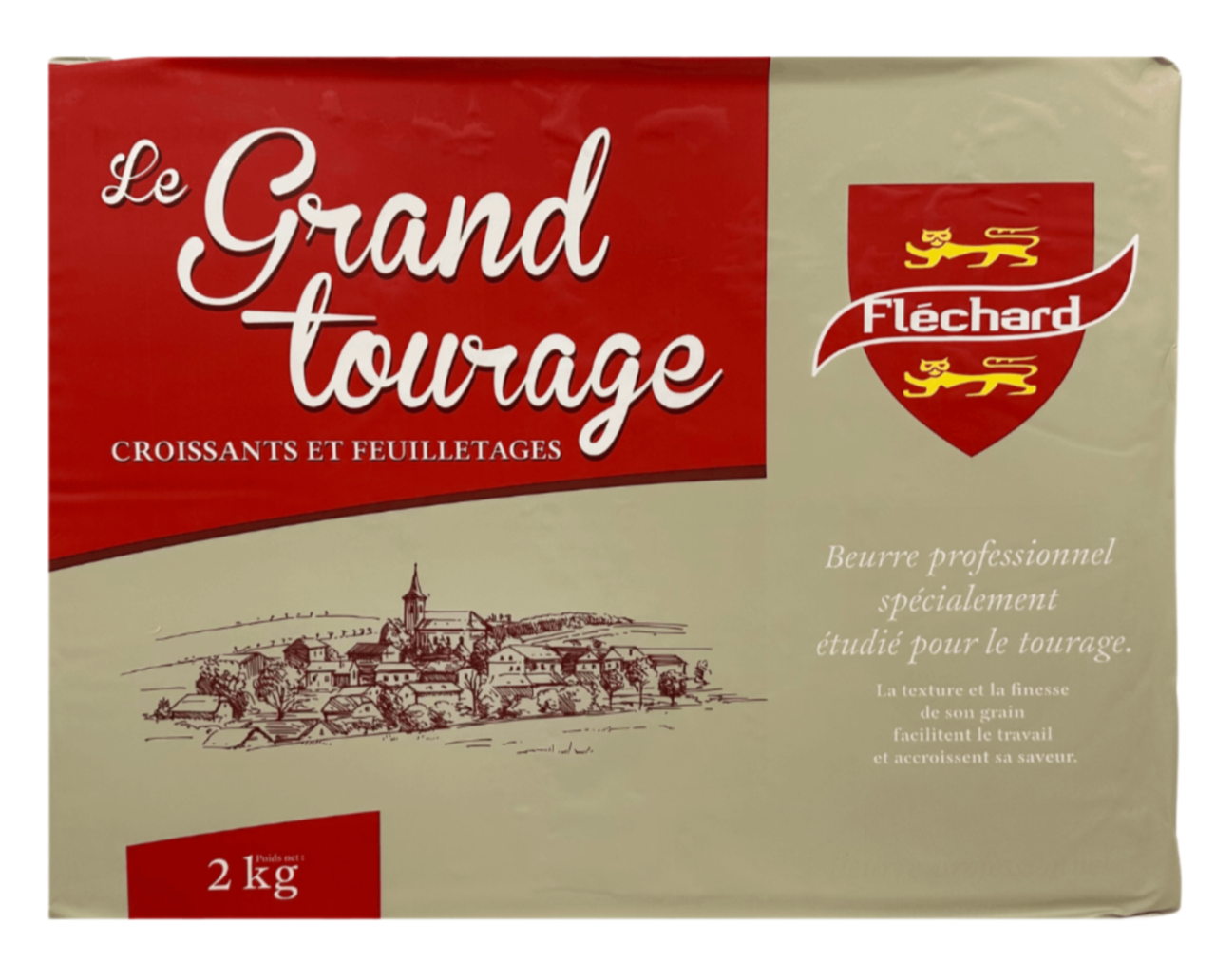  Bơ cán cao cấp Flechard - Tấm 1kg 