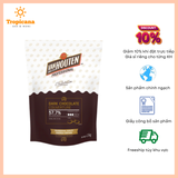  Couverture Chocolate đen nguyên chất nút 57.7% Van Houten -Gói 1.5kg [KHÁCH ĐẶT HỎA TỐC TRÁNH CHẢY SOCOLA] 