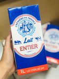  Sữa Tươi Full Cream Cremiere De France - Hộp 1L 
