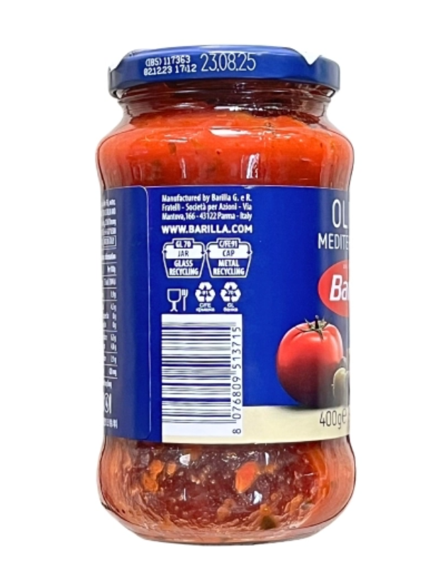  Sốt Barilla Olive - Hũ 400gr 