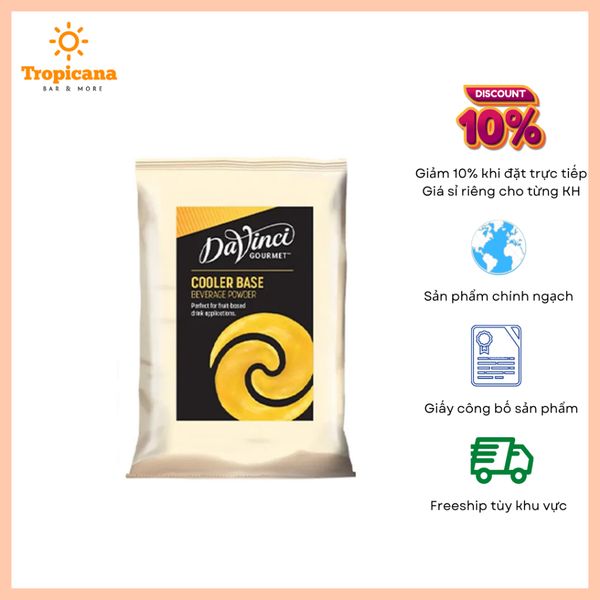  Bột Nền Pha Chế Cooler Base / Cooler Base Powder - DaVinci Gourmet - Gói 1kg 