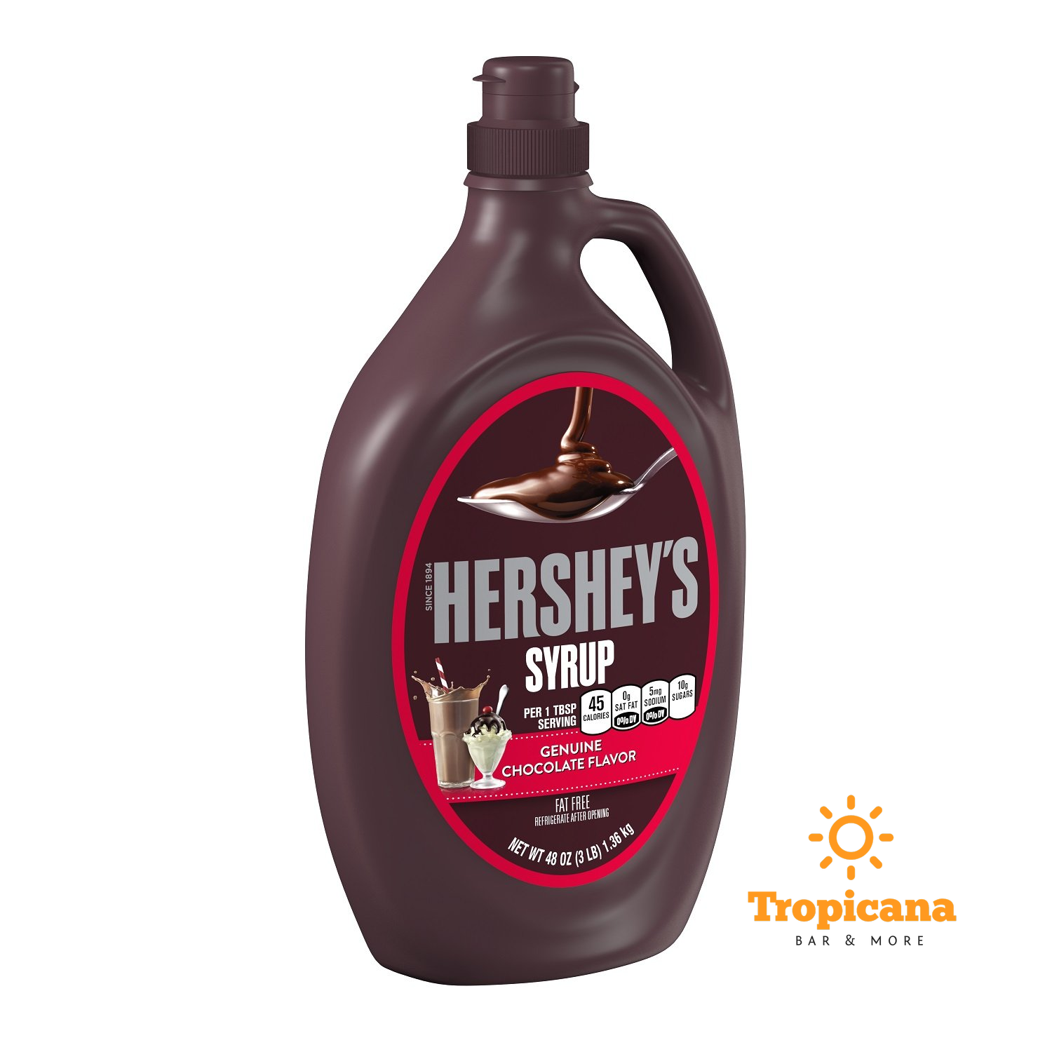  Siro Hershey's Syrup Chocolate Flavor - Chai 1.36kg 