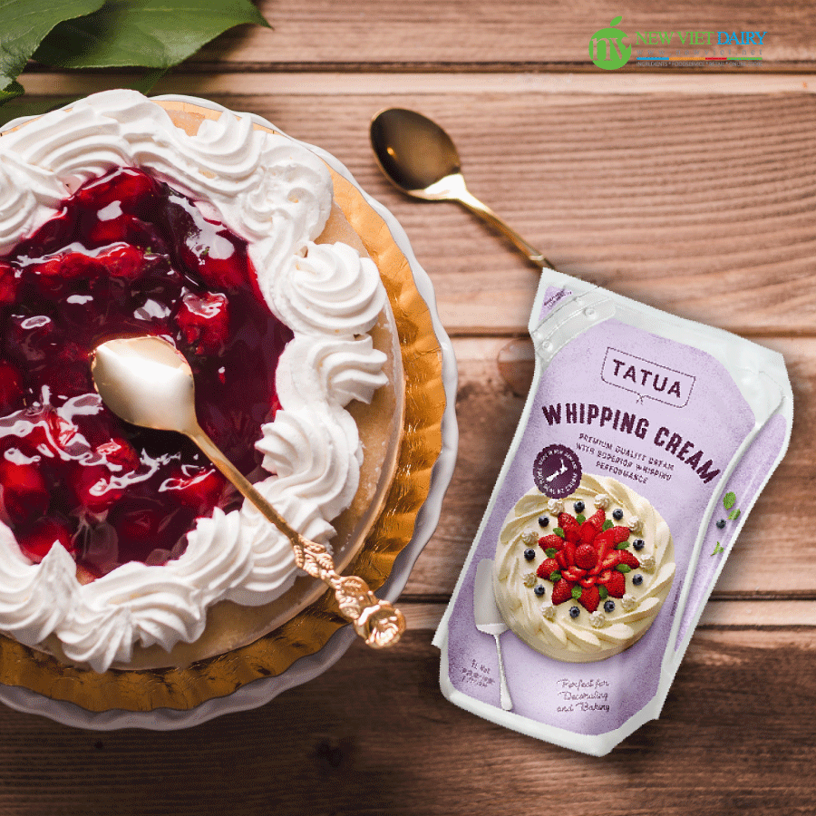  Kem Tươi Whipping Cream Tatua - Túi 1L 