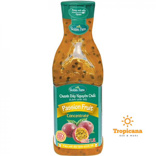  Sinh Tố Golden Farm Đủ mùi - Chai 1L 