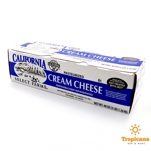  Cream Cheese California 1.36kg - Hộp 1.36kg [GIẢM THÊM 5% KHI ĐẶT HÀNG TRỰC TIẾP] 