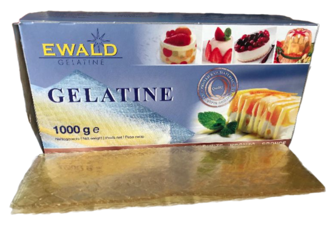  Gelatin Ewald dạng lá - Gói 5 lá & Gói 25 lá 