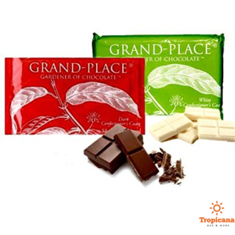  Socola Compound Đen Grand Place - Thẻ 1kg [Khách đặt hỏa tốc tránh chảy socola] 