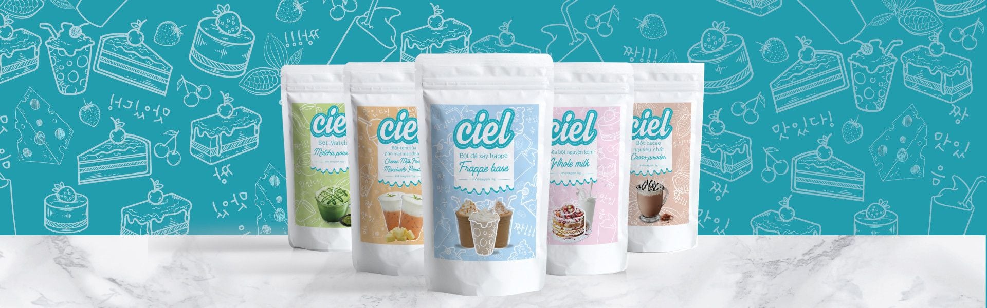 Bột thạch Jelly Ciel 