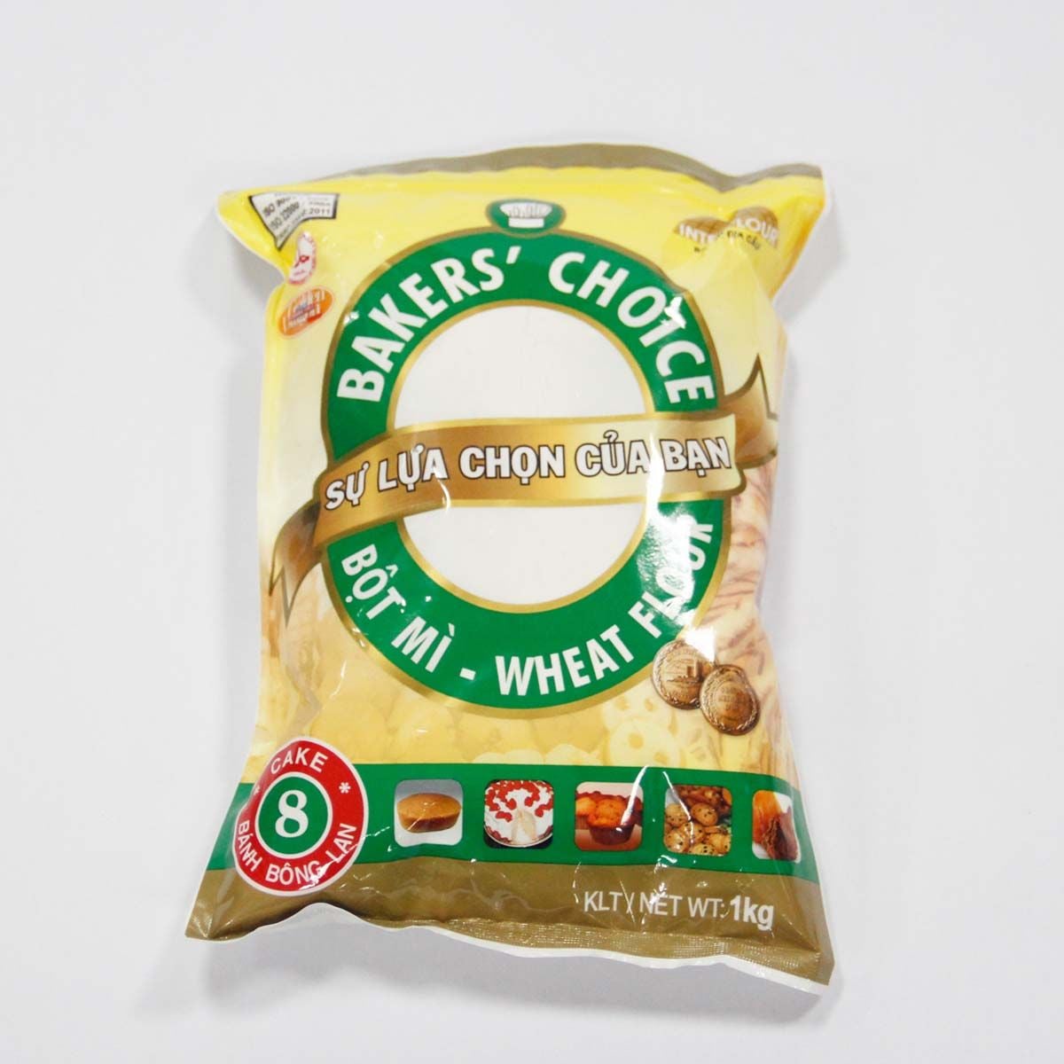  Bột mì số 8 làm bánh bông lan Baker Choice - Bịch 1kg 