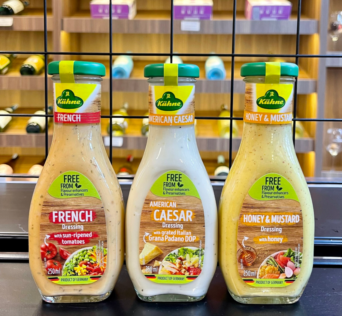  Sốt trộn salad Kuehne kiểu Pháp - Chai 250ml 