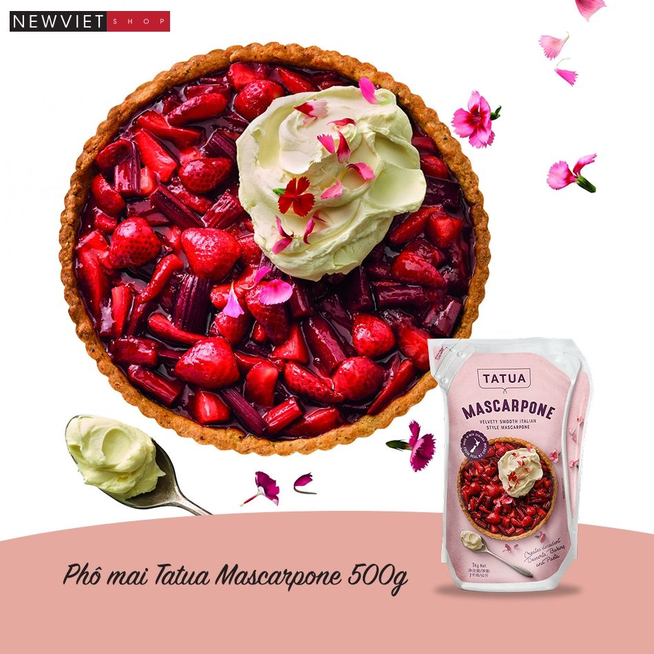  Phô mai Mascarpone cheese - Tatua - Túi 500gr 