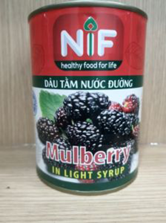  Dâu tằm nước đường NIF (Mulberry)  - Lon 560gr 