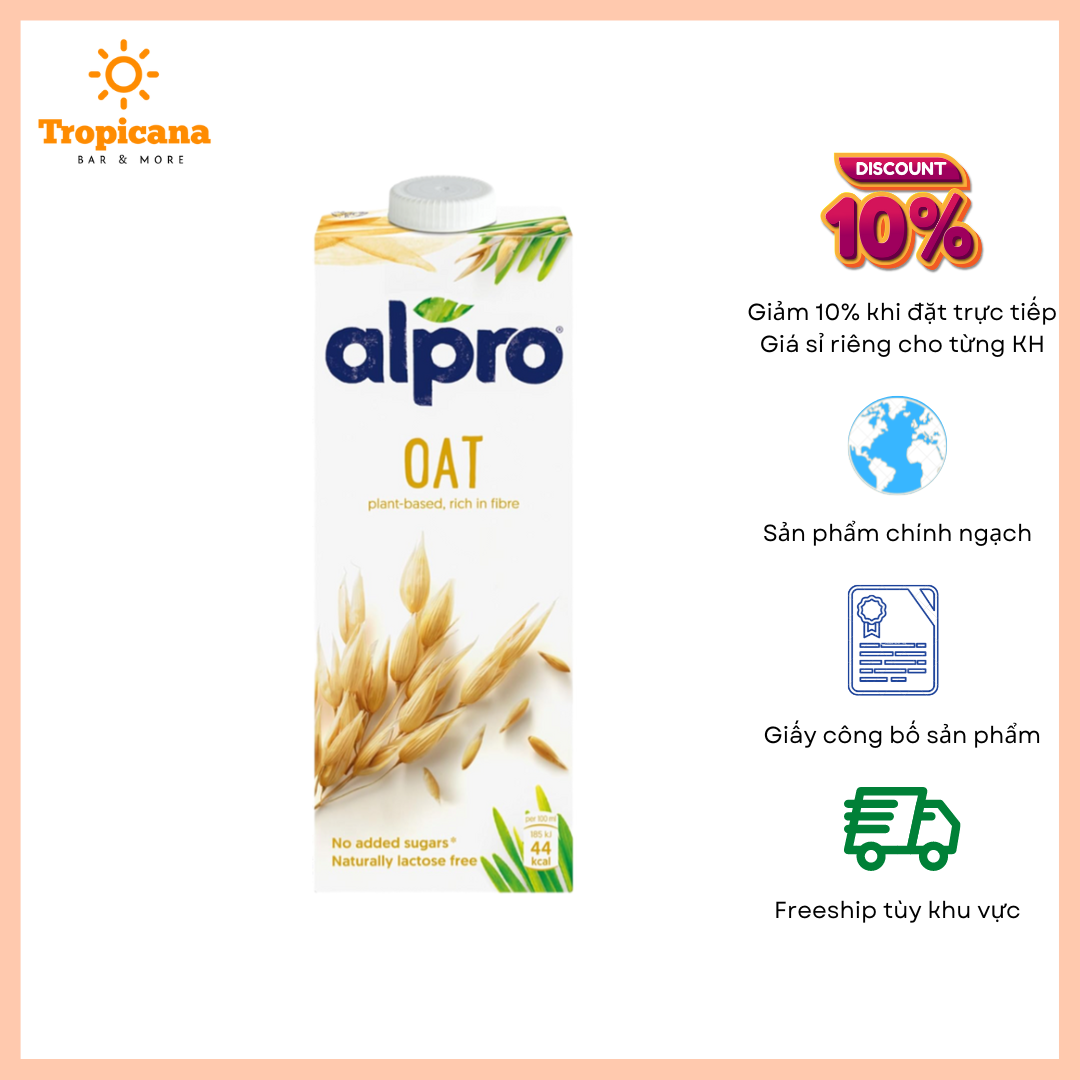  Thức uống dinh dưỡng Alpro - Hộp 1L 