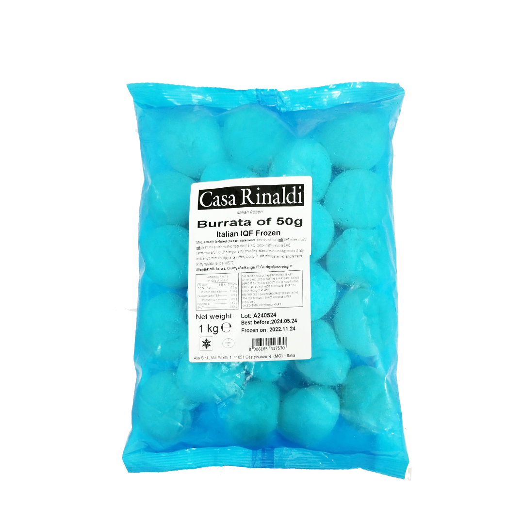  Phô Mai Burrata Casa Rinaldi - Cheese Burrata - Gói 1kg 