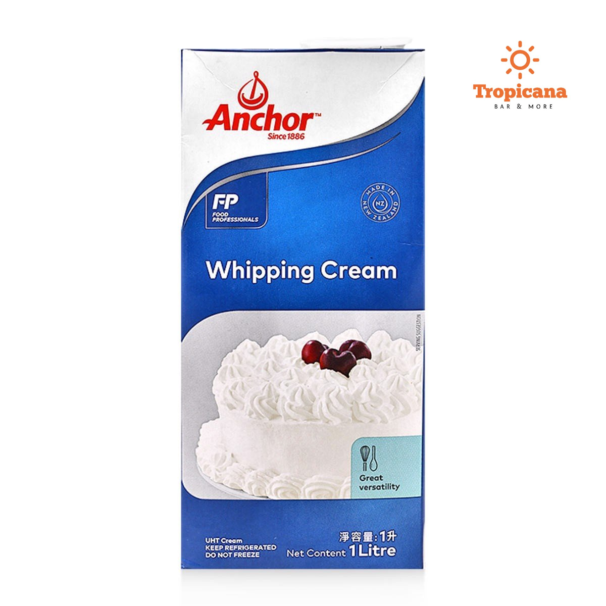  Whipping cream Anchor 1L - Hộp 1L 
