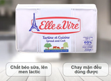  Bơ lạt Elle&Vire 60% béo - Thỏi 200gr 