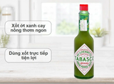  Sốt ớt xanh hiệu Tabasco - Chai 60ml 