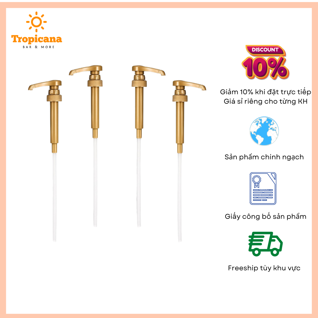  Vòi Pump Torani - Pump 10ml 